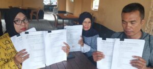 Ahli waris Almarhum Raden Moelyadi, korban dugaan pemalsuan tanda tangan