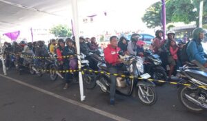 Sepeda Motor Mendominasi Puncak Arus Balik di Pelabuhan Ketapang