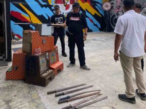 Polres Binjai Gerebek Kampung Narkoba