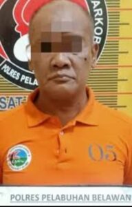 Polres Belawan Amankan Seorang Pria Diduga Pengedar Sabu