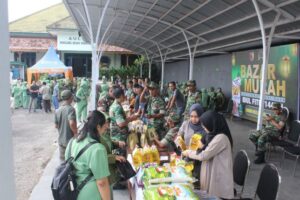 Kodim 0825/Banyuwangi Gelar Bazar Murah