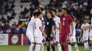 PSSI Protes Kinerja Wasit Nasrullo Kabirov yang rugikan timnas Indonesia U-23