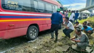 Pengendara Supra Tewas di Tempat, Usai Tabrakan Dengan Bus PO Almasar