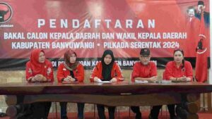 Penjaringan Bakal Calon Bupati di DPC PDIP Banyuwangi