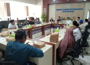 Petugas Kloter SUB-58 Gelar Rapat Koordinasi
