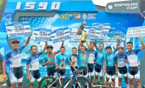 BRCC Polresta Banyuwangi Ukir Prestasi di Tour de Panderman