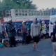 Diduga Gagal dalam Pengereman, Truk Fuso Tabrak Delapan Motor