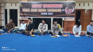 Rakor Hari Jadi Desa Tinggar ke 149 Membahas Rencana Kegiatan Pengajian Akbar