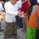 F-Jinlu Sembelih Tiga Ekor Kambing Korban, Dibagikan Kepada Masyarakat Perum Margojoyo
