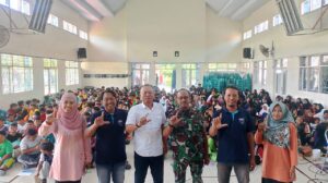 Koramil 0825/02 Bersama KJJT Banyuwangi Berikan Materi MPLS di SMPN 1 Giri