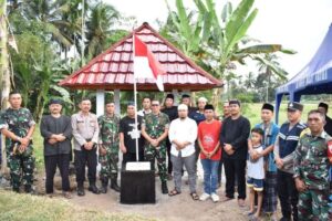 Dandim 0825 Resmikan Renovasi Petilasan Makam Sayu Wiwit di Desa Parangharjo