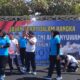 Peringatan HUT Lanal Banyuwangi ke-53, Jalan Sehat Meriahkan Pantai Boom Marina