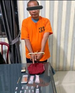 Polres Tanah Karo Tangkap Pengguna Narkotika Jenis Shabu di Berastagi