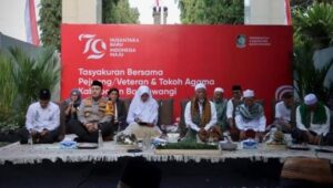 Pemkab Banyuwangi Gelar Tasyakuran HUT ke-79 RI di TMP Wisma Raga Satria