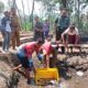 Pemdes Gading Kembar Tebar Ikan Nila Bantuan Dari Dinas Perikanan Malang