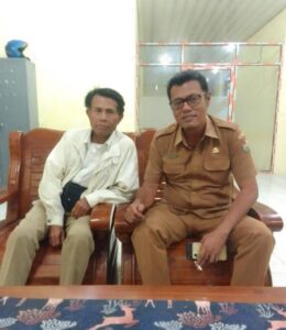 Kepala Dinas PUPR Karo Menerima Kunjungan Wartawan Senior di Kantornya