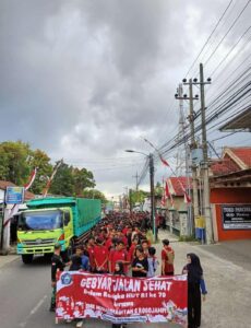 SMK Muhammadiyah 6 Rogojampi Gelar "Gebyar Jalan Sehat" dalam Rangka HUT RI ke-79