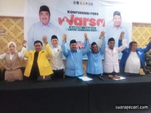 Deklarasi WARSA, H Warsubi & Gus Salman Resmi Maju Pilkada Jombang 2024
