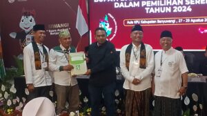 Pasangan Bakal Calon Bupati Banyuwangi Resmi Daftar di KPU: Harapan Baru untuk Banyuwangi