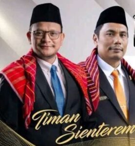 Pasangan Calon Bupati dan Wakil Bupati Karo Tino dan Onasis, Disambut Dengan Ndikar Karo