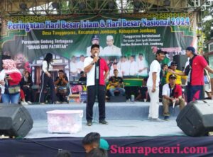 Semarak HUT RI Ke 79, Pemdes Tunggorono Gelar Jalan Sehat Berhadiah Kambing
