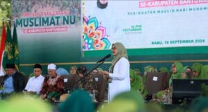 Bupati Ipuk Fiestiandani Ajak Muslimat NU Bersinergi Membangun Banyuwangi