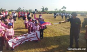 Desa Brangkal Gelar Jalan Sehat Memperingati HUT RI ke-79