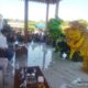 Festival Gunungan Jambu di Desa Gondangmanis Tampilkan Atraksi Barongsai dan Reog
