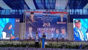HUT Partai Demokrat di Banyuwangi, Partai Koalisi Targetkan Perolehan 70 Persen Suara Ipuk-Mujiono