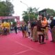 Kirab Mascot Pilkada Bertempat Di Depan Pendopo Bupati Lumajang