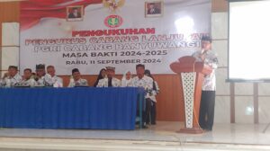 PGRI Kukuhkan Pengurus Cabang Lanjutan Kecamatan Banyuwangi Masa Bakti 2024-2025