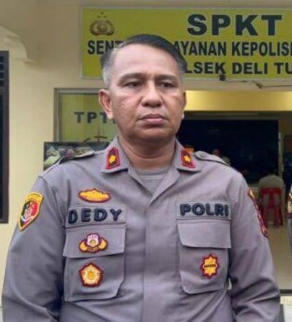 Kapolsek Delitua, Kompol Dedy Dharma