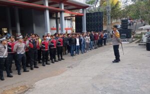 Ratusan Personel Amankan Pengajian Akbar Maulid Nabi di Kota Batu