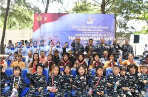 TNI AL Banyuwangi Gelar Makan Bergizi Gratis dalam Rangka HUT ke-79