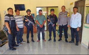 Pelaku Jambret Diamankan Brimob di Jalan Sidorukun Pulo Brayan Medan