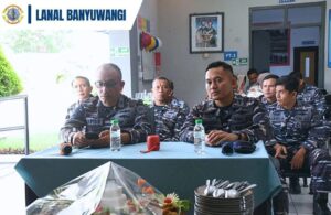 Danlanal Banyuwangi Mengikuti Peringatan Harkesal 2024 Secara Virtual