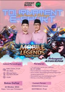 Ratusan Pemilih Pemula Ramaikan kompetisi E-sport Mobile Legends di Jember
