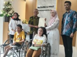 Istri Pejabat No 1 Banyuwangi Berikan Layanan Notaris Gratis untuk Penyandang Disabilitas