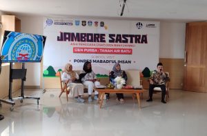 Jambore Sastra Asia Tenggara, Penyair Goes to School digelar di MA Mabadiul Ihsan