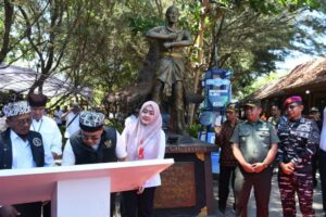 Peresmian Icon Majapahit's Warrior Underwater dan Monumen Mas Bagus Wangsakarya
