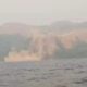 Akibat Blasting, Material Tambang Emas Tumpang Pitu Longsor Ke Laut