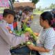 Mobil Sayur Polresta Banyuwangi Hadir di Parangharjo, Berikan Edukasi Serta Bantuan Sosial