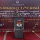 Polres Tanah Karo Ikuti Simulasi Pemungutan Suara Pilkada 2024 di Kecamatan Tiga Binanga