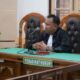 kuasa hukum Dimas pemilik rekening, Hendry Pakpahan, S.H, saat di persidangan
