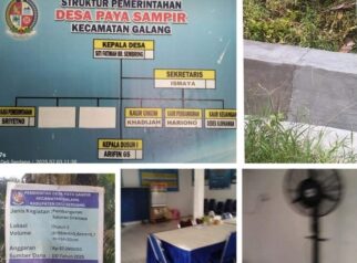 Diduga Sejumlah Perangkat Desa Paya Sampir Rangkap Kerja