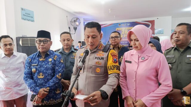 Kapolresta Banyuwangi meresmikan Gedung SPPG untuk layanan pemenuhan gizi