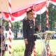 Kapolresta Banyuwangi, Kombes Pol Rama Samtama Putra, S.I.K., M.Si., M.H., bertindak langsung sebagai inspektur upacara