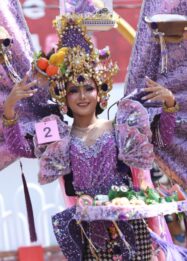 Perhelatan seni budaya tahunan Banyuwangi Ethno Carnival (BEC)