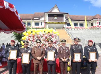 Polres Tapanuli Selatan Gelar Lomba Menembak dan Apresiasi Pengungkapan Narkoba 3 Kg