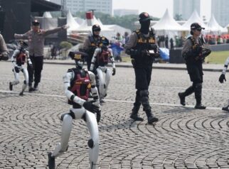 Polri Tampilkan Robot di Hari Bhayangkara